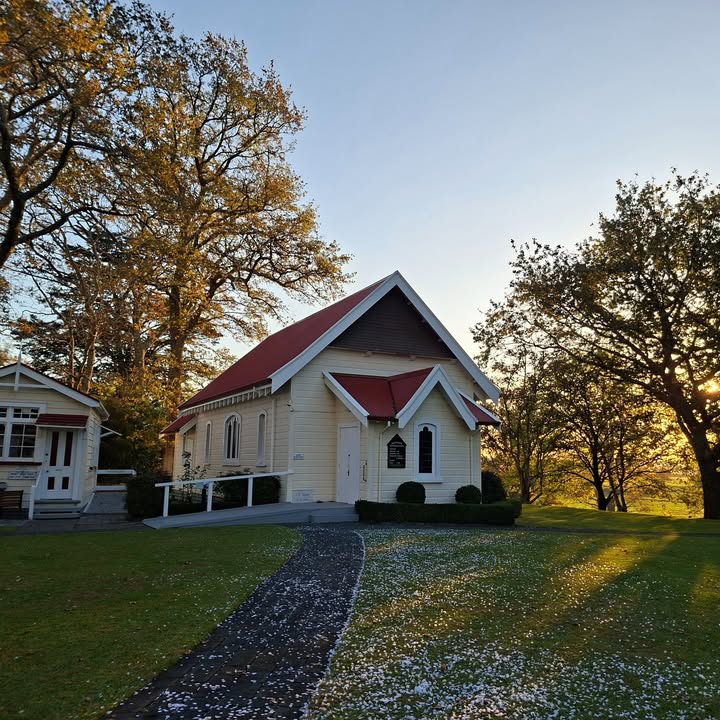 The third of our bookable spaces here at Firth Tower Reserve and Museum.  

Our beautiful church ...