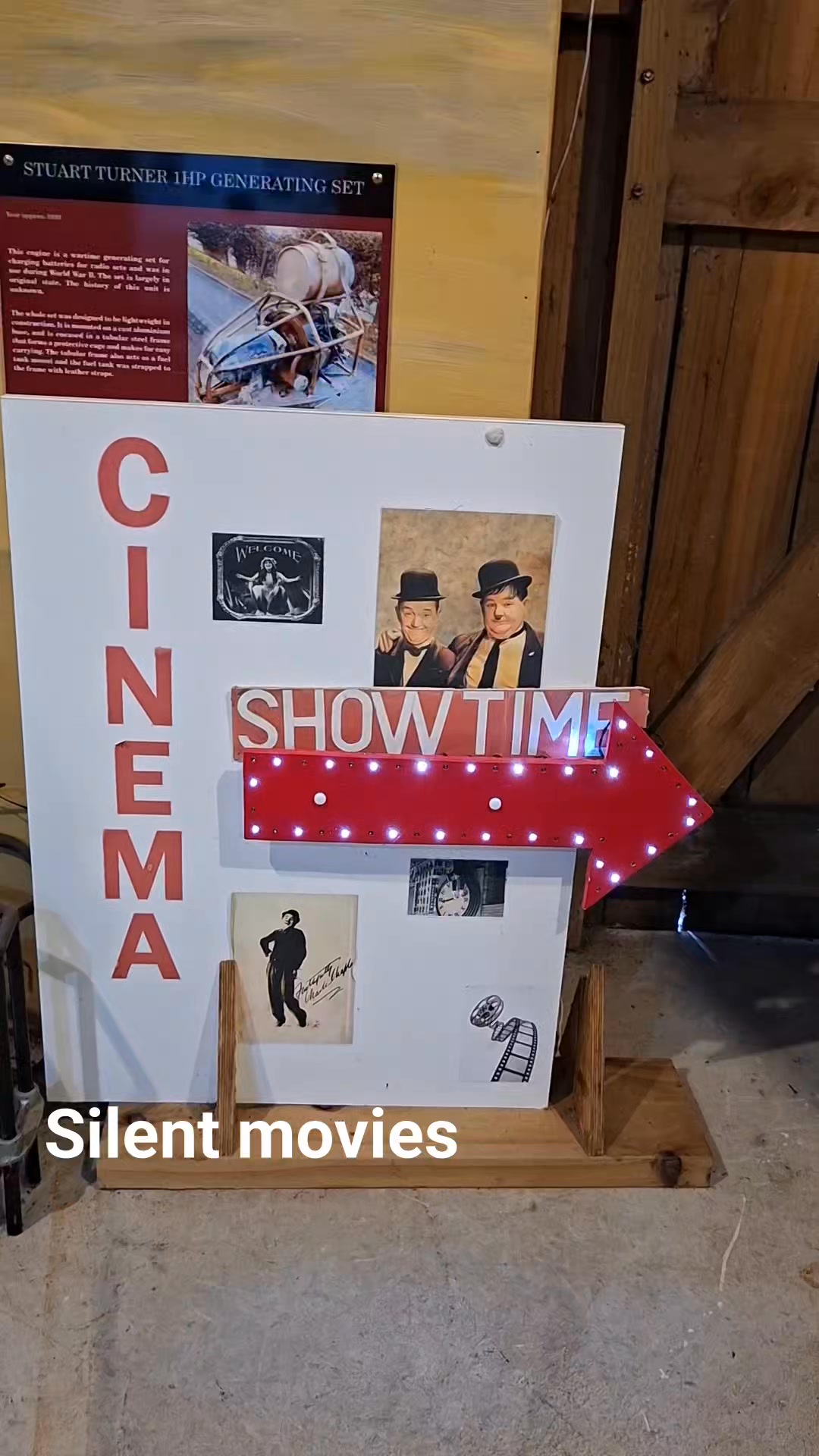 Our tiny movie theatre. Preserving the history of our leisure time from days gone by. https://www...